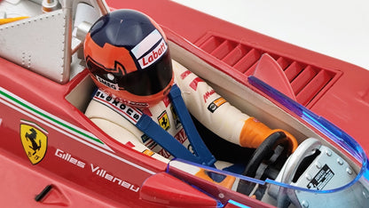 Bburago Ferrari 312T4 Gilles Villeneuve 1979 USA East GP winner F1 1/18 BU180013