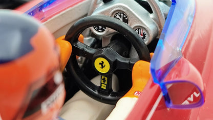 Bburago Ferrari 312T4 Gilles Villeneuve 1979 USA East GP winner F1 1/18 BU180013