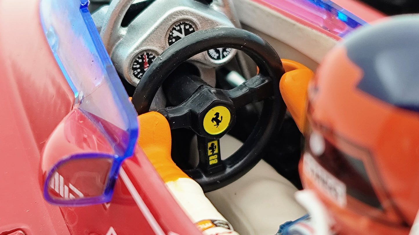 Bburago Ferrari 312T4 Gilles Villeneuve 1979 USA East GP winner F1 1/18 BU180013