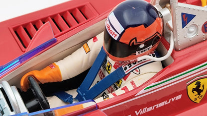 Bburago Ferrari 312T4 Gilles Villeneuve 1979 USA East GP winner F1 1/18 BU180013