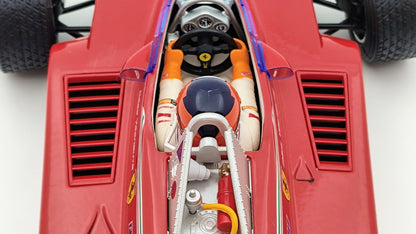 Bburago Ferrari 312T4 Gilles Villeneuve 1979 USA East GP winner F1 1/18 BU180013