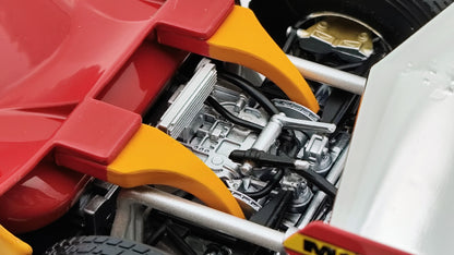 Bburago Ferrari 312T4 Gilles Villeneuve 1979 USA East GP winner F1 1/18 BU180013