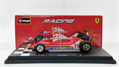 Bburago Ferrari 312T4 Jody Scheckter 1979 Italian GP winner F1 World Champion 1/18  BU180011