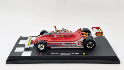 Bburago Ferrari 312T4 Jody Scheckter 1979 Italian GP winner F1 World Champion 1/18  BU180011