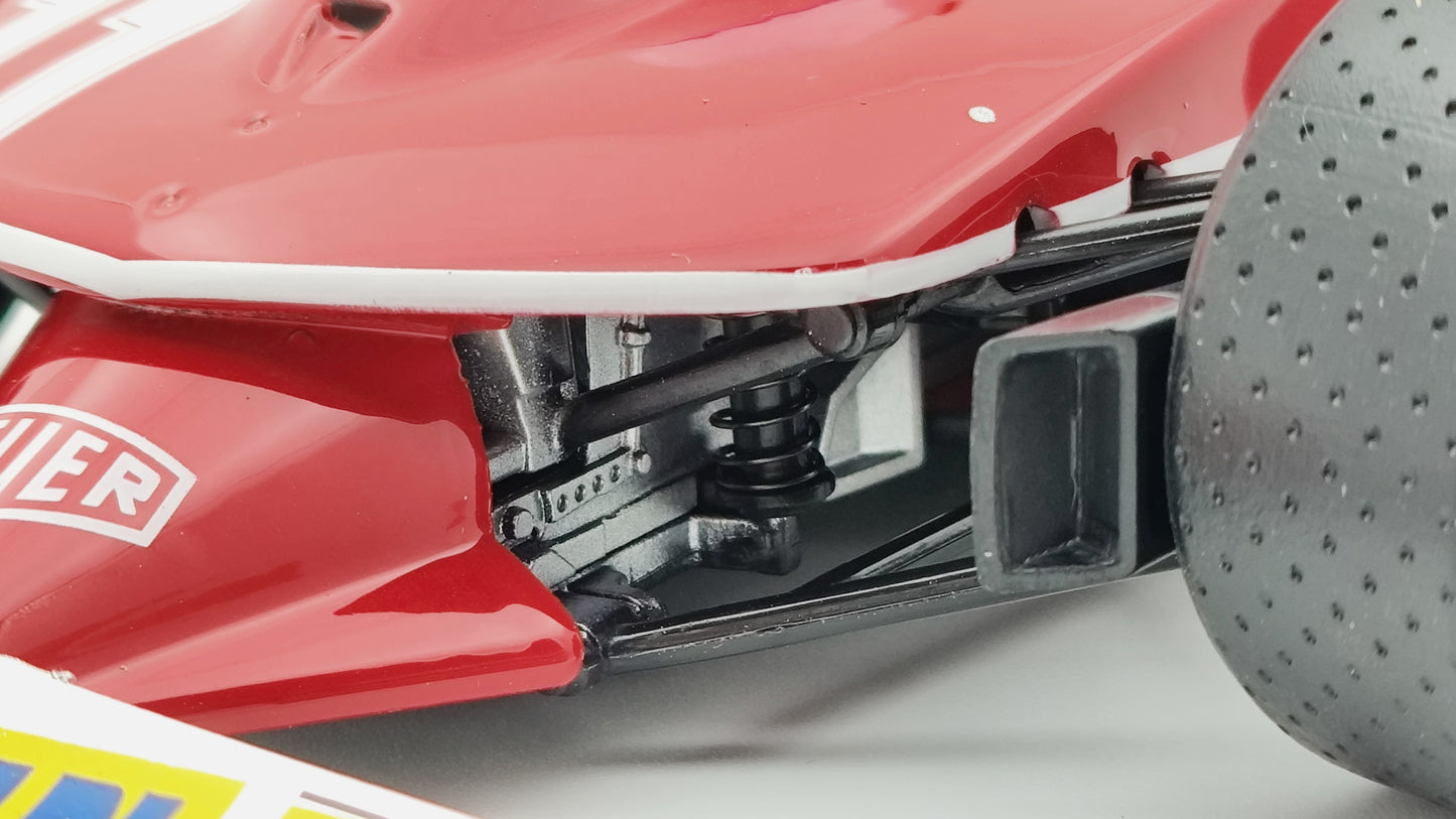 Bburago Ferrari 312T4 Jody Scheckter 1979 Italian GP winner F1 World Champion 1/18  BU180011