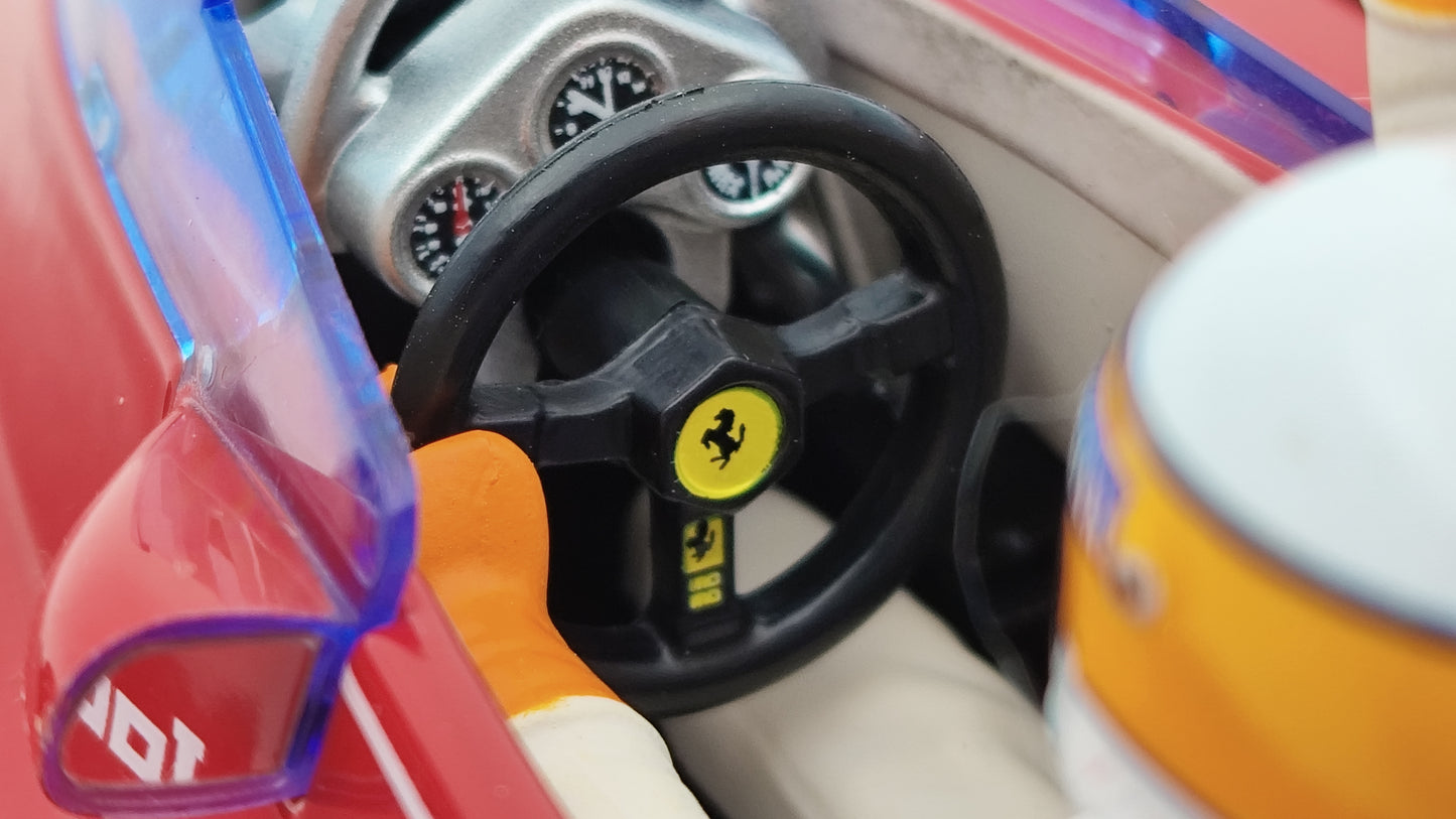 Bburago Ferrari 312T4 Jody Scheckter 1979 Italian GP winner F1 World Champion 1/18  BU180011