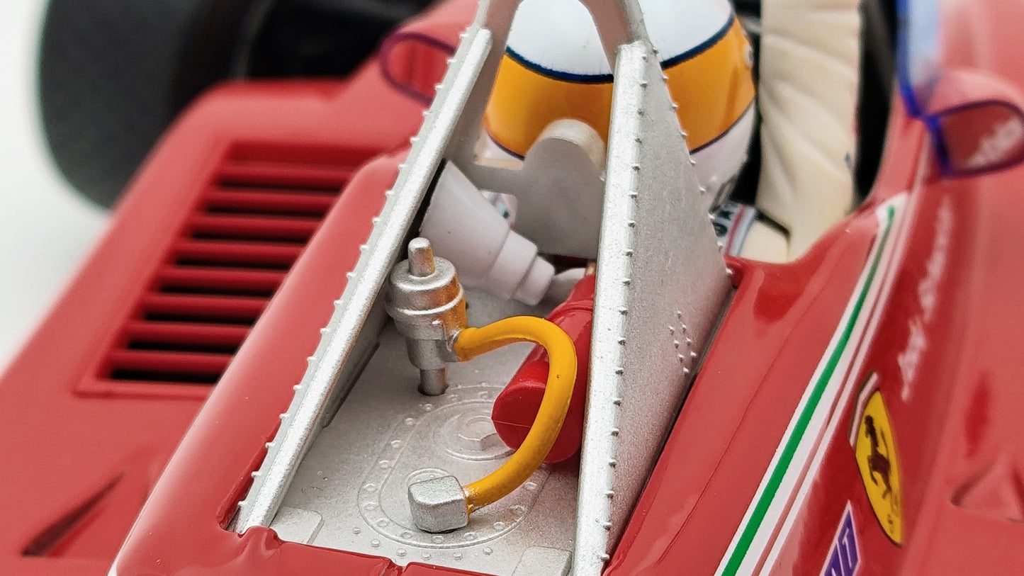 Bburago Ferrari 312T4 Jody Scheckter 1979 Italian GP winner F1 World Champion 1/18  BU180011