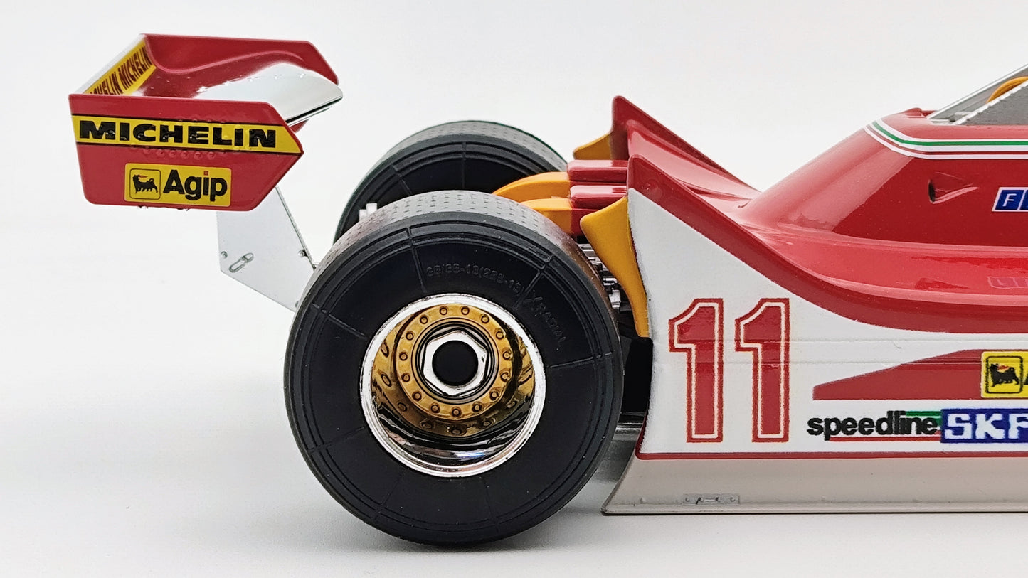 Bburago Ferrari 312T4 Jody Scheckter 1979 Italian GP winner F1 World Champion 1/18  BU180011