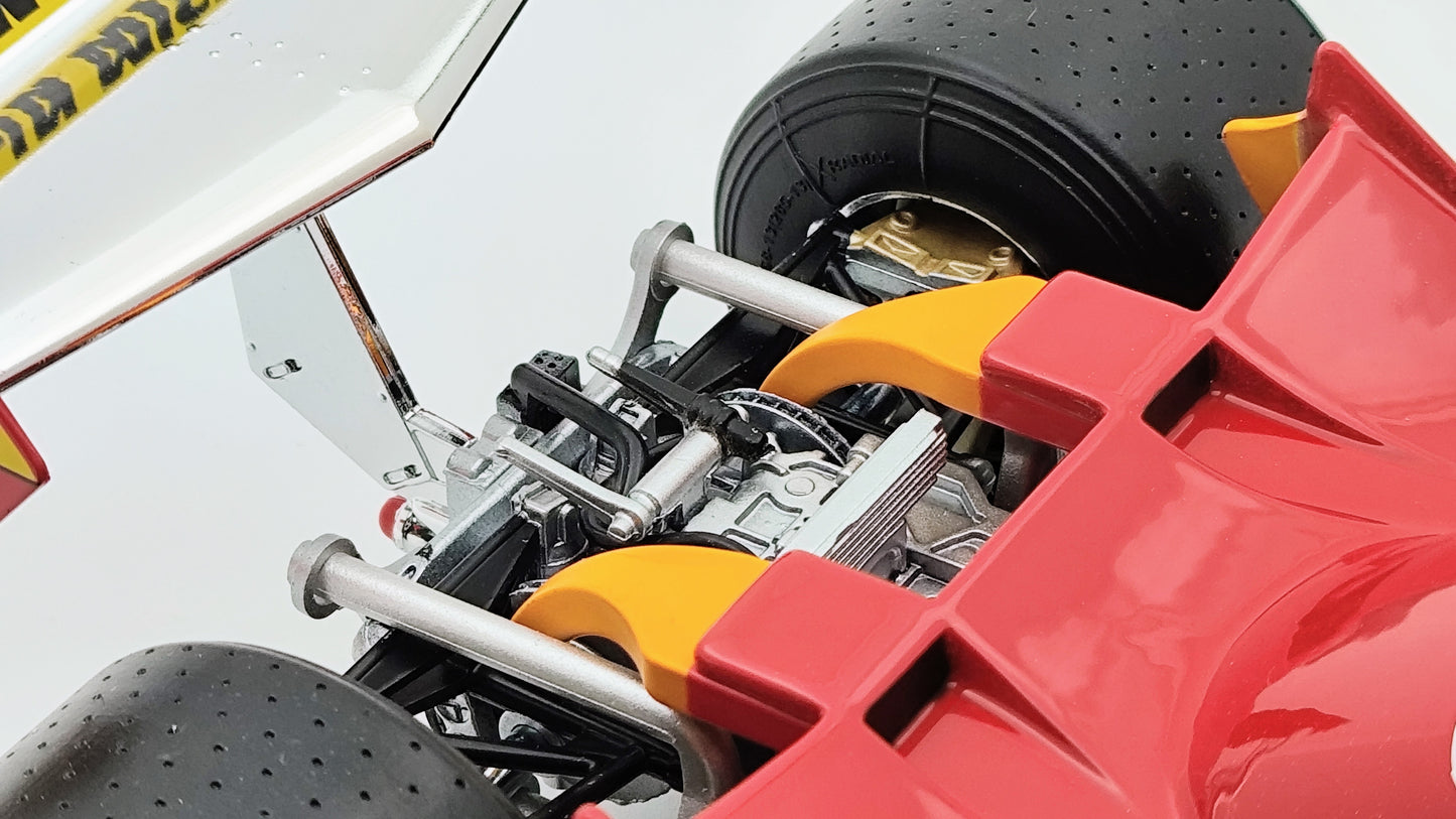 Bburago Ferrari 312T4 Jody Scheckter 1979 Italian GP winner F1 World Champion 1/18  BU180011