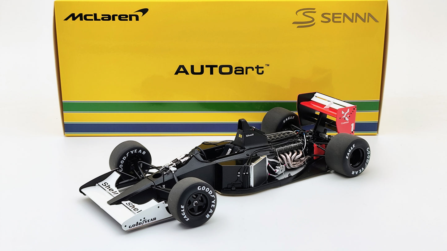 AutoArt Mclaren Honda MP4/6 Ayrton Senna Japanese GP Winner 1991 F1 Worldchampion AUT89150