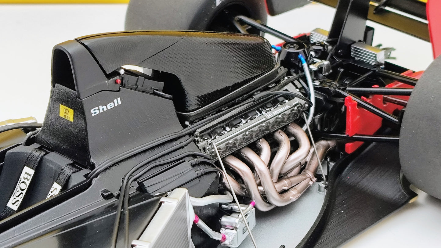 AutoArt Mclaren Honda MP4/6 Ayrton Senna Japanese GP Winner 1991 F1 Worldchampion AUT89150