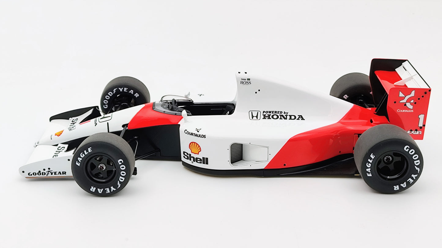 AutoArt Mclaren Honda MP4/6 Ayrton Senna Japanese GP Winner 1991 F1 Worldchampion AUT89150