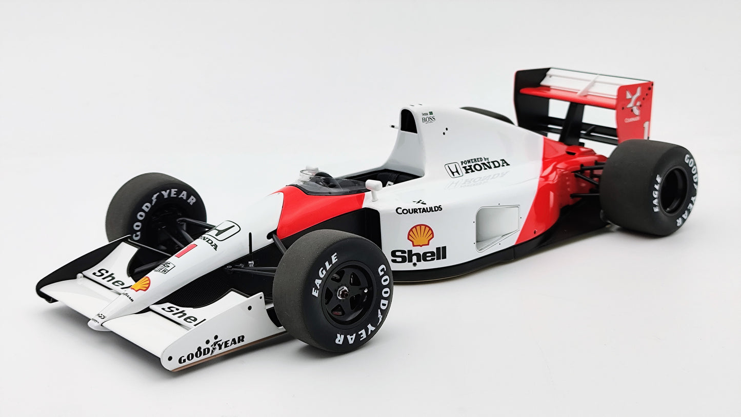 AutoArt Mclaren Honda MP4/6 Ayrton Senna Japanese GP Winner 1991 F1 Worldchampion AUT89150
