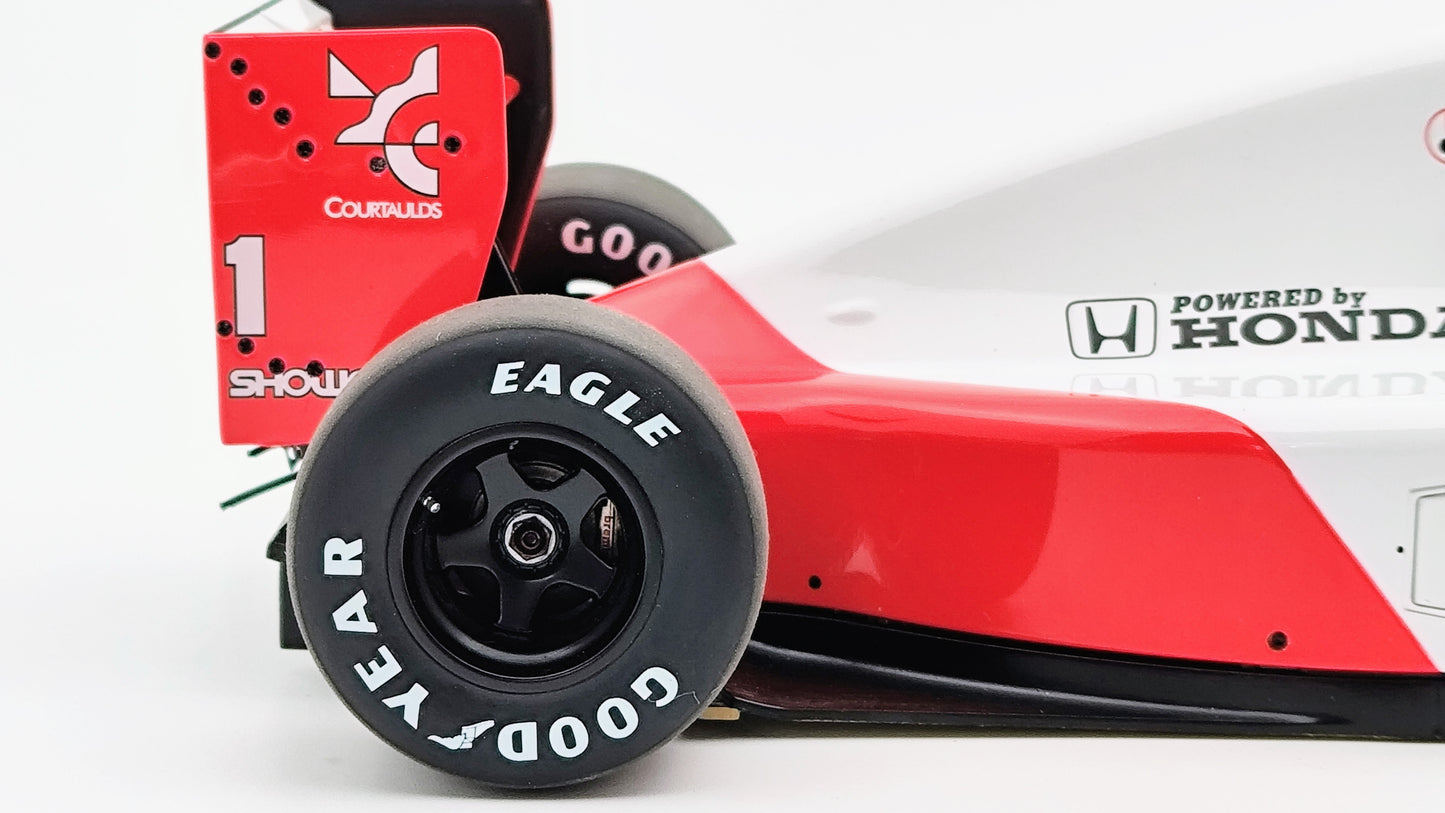 AutoArt Mclaren Honda MP4/6 Ayrton Senna Japanese GP Winner 1991 F1 Worldchampion AUT89150