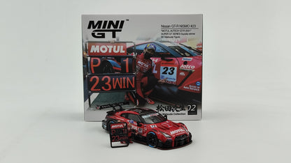 Mini GT Super GT Nissan GT-R Suzuka Winner Matsuda/Quintarelli 1/64 MGT00875L