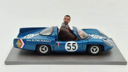 Le Mans Miniatures Mini Alpine A220 Pescarolo Criterium des Jeunes Pilotes 1969 1/18 FLM-118011/55M