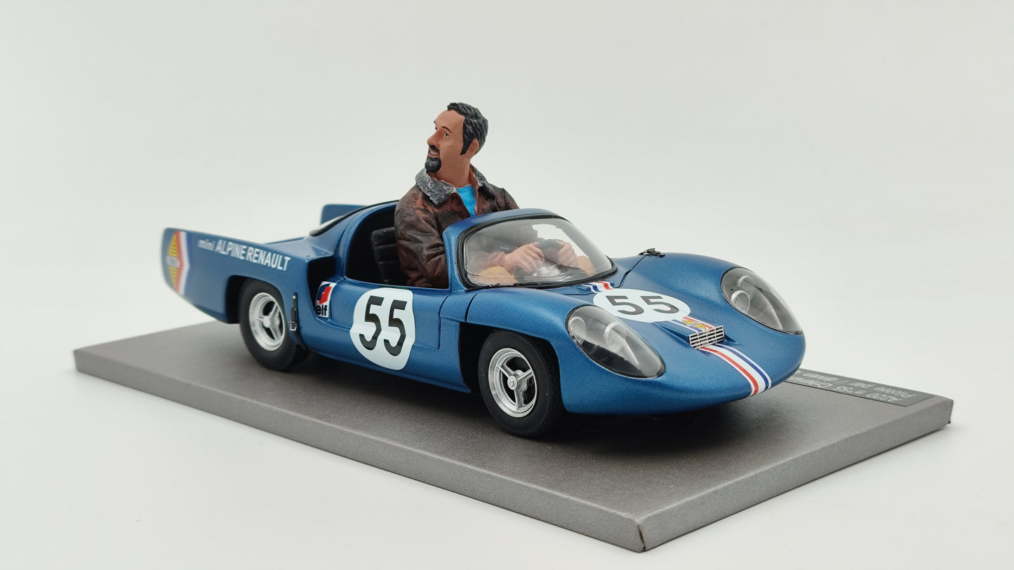 Le Mans Miniatures Mini Alpine A220 Pescarolo Criterium des Jeunes Pilotes 1969 1/18 FLM-118011/55M