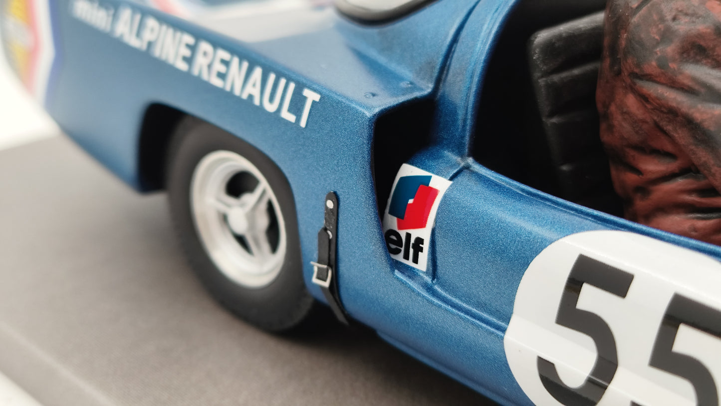 Le Mans Miniatures Mini Alpine A220 Pescarolo Criterium des Jeunes Pilotes 1969 1/18 FLM-118011/55M