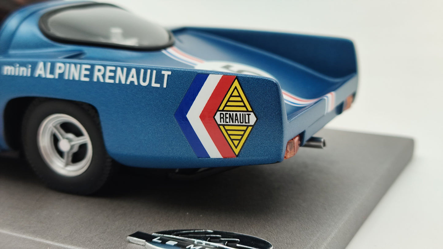 Le Mans Miniatures Mini Alpine A220 Pescarolo Criterium des Jeunes Pilotes 1969 1/18 FLM-118011/55M