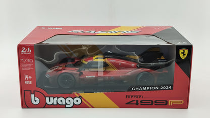 Bburago Ferrari 499P 3.0 Turbo V6 Fuoco/Molina/Nielsen WEC Le Mans 2024 Winner 18-16303D