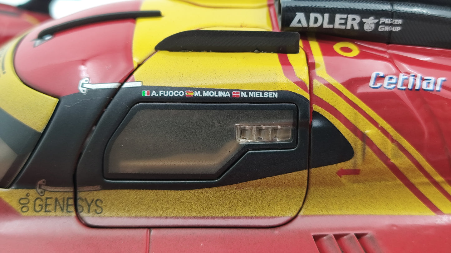 Bburago Ferrari 499P 3.0 Turbo V6 Fuoco/Molina/Nielsen WEC Le Mans 2024 Winner 18-16303D