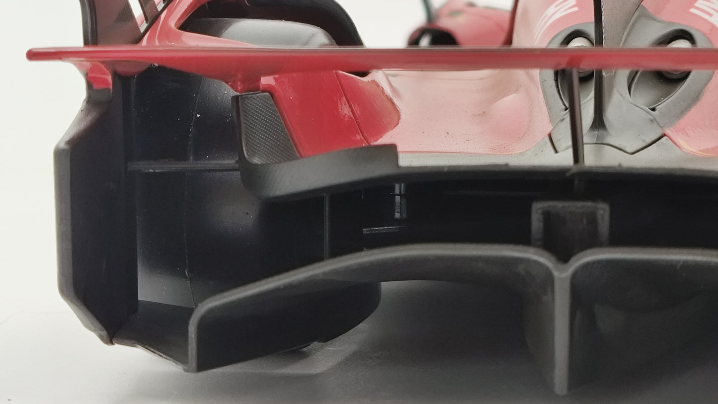 Bburago Ferrari 499P 3.0 Turbo V6 Fuoco/Molina/Nielsen WEC Le Mans 2024 Winner 18-16303D