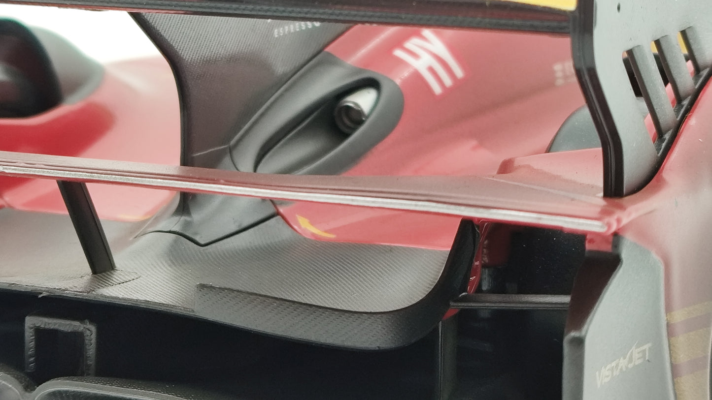 Bburago Ferrari 499P 3.0 Turbo V6 Fuoco/Molina/Nielsen WEC Le Mans 2024 Winner 18-16303D