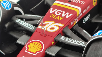 Looksmart Ferrari SF-24 Charles Leclerc Monaco GP Winner 2024 1/18 LS18F1063