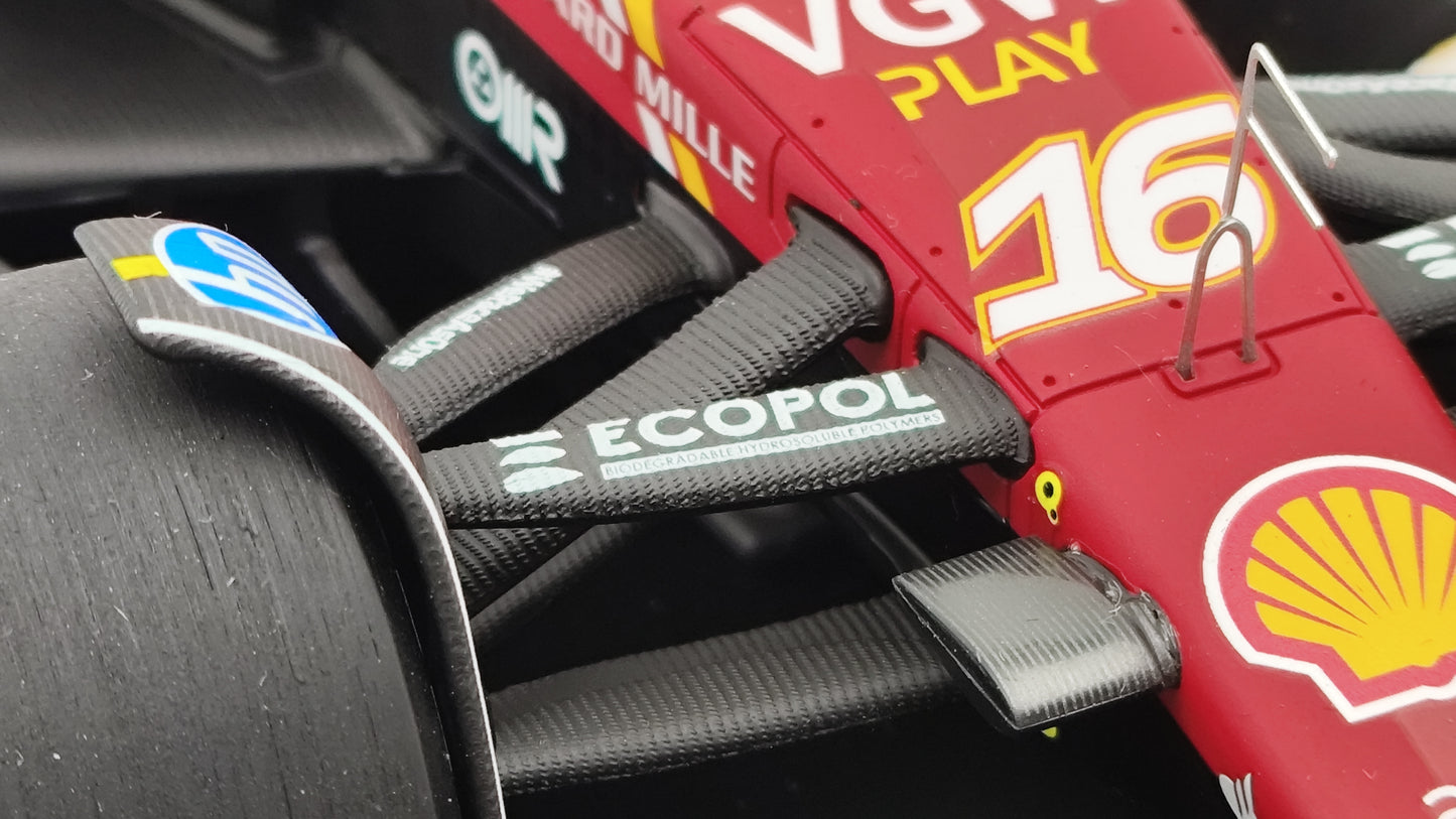 Looksmart Ferrari SF-24 Charles Leclerc Monaco GP Winner 2024 1/18 LS18F1063