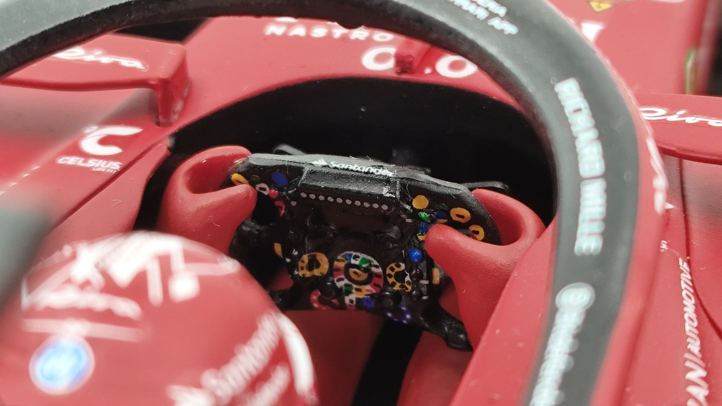 Looksmart Ferrari SF-24 Charles Leclerc Monaco GP Winner 2024 1/18 LS18F1063