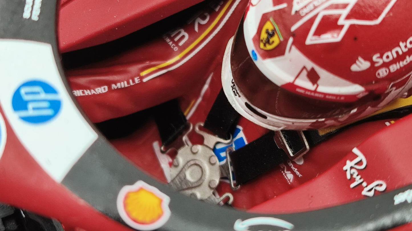 Looksmart Ferrari SF-24 Charles Leclerc Monaco GP Winner 2024 1/18 LS18F1063