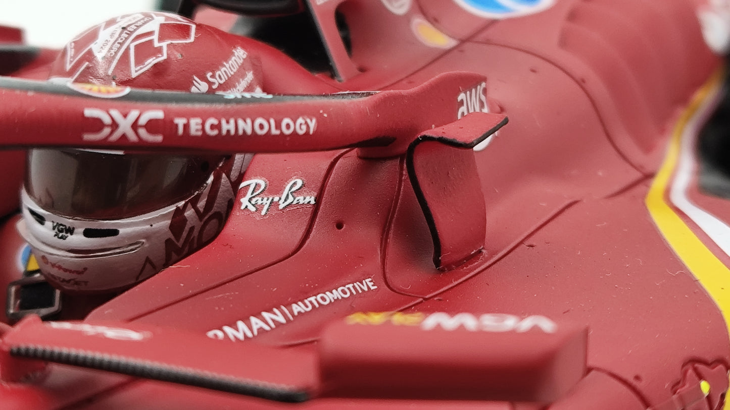 Looksmart Ferrari SF-24 Charles Leclerc Monaco GP Winner 2024 1/18 LS18F1063