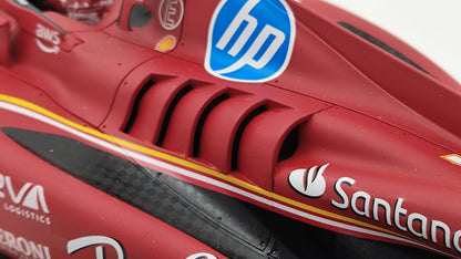 Looksmart Ferrari SF-24 Charles Leclerc Monaco GP Winner 2024 1/18 LS18F1063