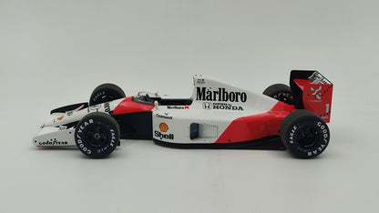 AutoArt Marlboro Mclaren Honda MP4/6 Ayrton Senna Japanese GP Winner 1991 F1 Worldchampion Tobacco Decals AUT89150