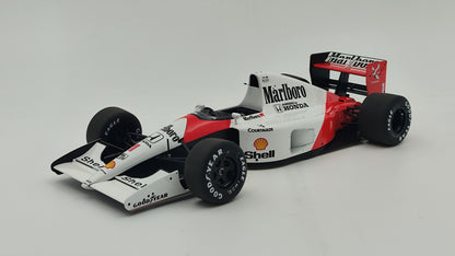 AutoArt Marlboro Mclaren Honda MP4/6 Ayrton Senna Japanese GP Winner 1991 F1 Worldchampion Tobacco Decals AUT89150