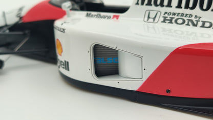 AutoArt Marlboro Mclaren Honda MP4/6 Ayrton Senna Japanese GP Winner 1991 F1 Worldchampion Tobacco Decals AUT89150