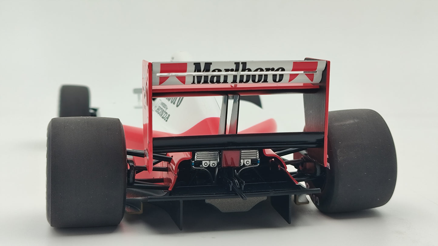 AutoArt Marlboro Mclaren Honda MP4/6 Ayrton Senna Japanese GP Winner 1991 F1 Worldchampion Tobacco Decals AUT89150