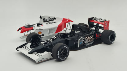 AutoArt Marlboro Mclaren Honda MP4/6 Ayrton Senna Japanese GP Winner 1991 F1 Worldchampion Tobacco Decals AUT89150
