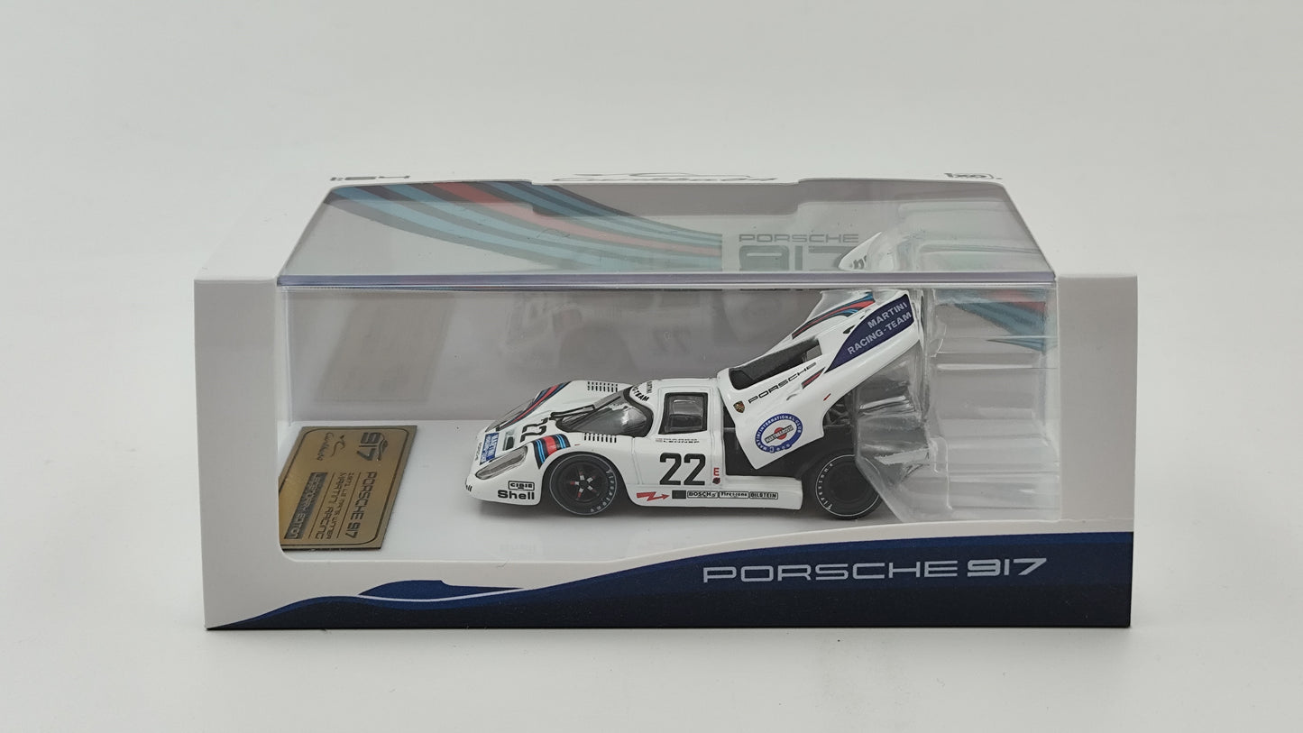 Tarmac Works Martini Porsche 917k Van Lennep/Marko Le Mans Winners 1971 CWB64-002-LMW22