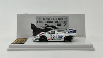 Tarmac Works Martini Porsche 917k Van Lennep/Marko Le Mans Winners 1971 CWB64-002-LMW22