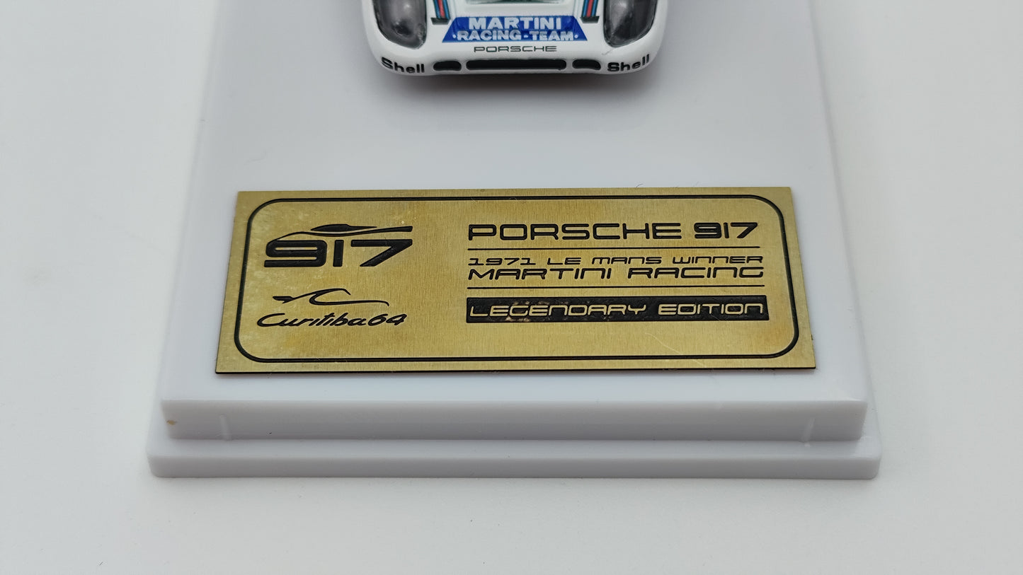 Tarmac Works Martini Porsche 917k Van Lennep/Marko Le Mans Winners 1971 CWB64-002-LMW22