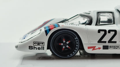 Tarmac Works Martini Porsche 917k Van Lennep/Marko Le Mans Winners 1971 CWB64-002-LMW22