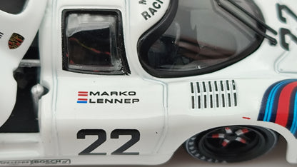 Tarmac Works Martini Porsche 917k Van Lennep/Marko Le Mans Winners 1971 CWB64-002-LMW22