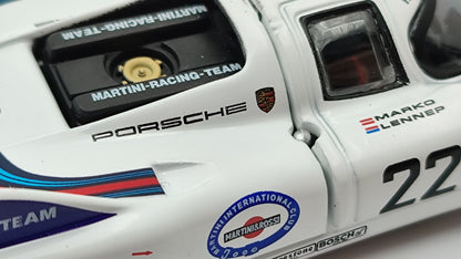 Tarmac Works Martini Porsche 917k Van Lennep/Marko Le Mans Winners 1971 CWB64-002-LMW22