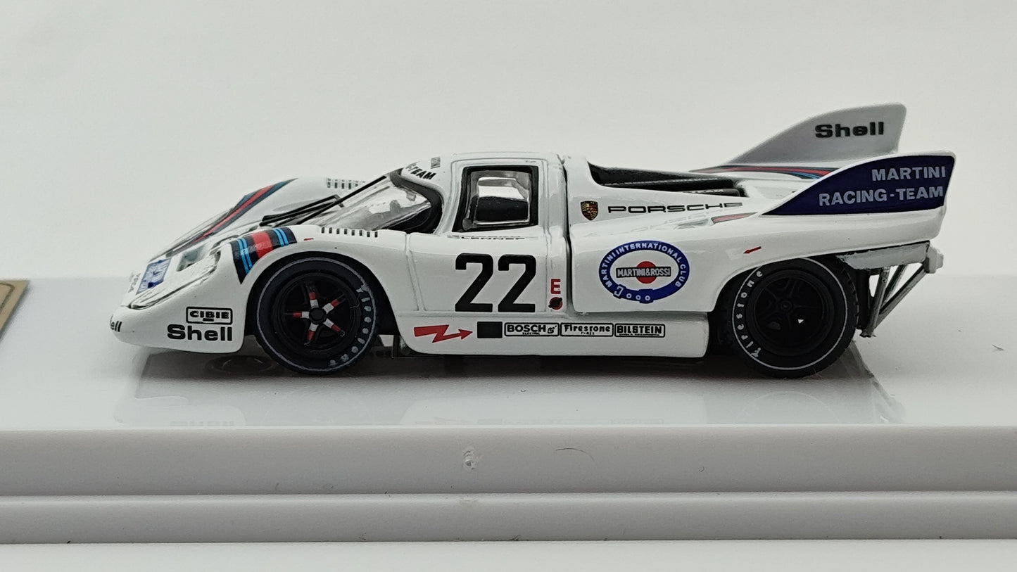 Tarmac Works Martini Porsche 917k Van Lennep/Marko Le Mans Winners 1971 CWB64-002-LMW22