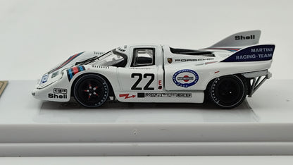 Tarmac Works Martini Porsche 917k Van Lennep/Marko Le Mans Winners 1971 CWB64-002-LMW22