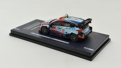 Tarmac Works Hyundai i20 Rally1 Neuville/Wydaeghe Rally Monte Carlo Winners 2024 1/64 T64-089-24MCR11