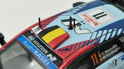 Tarmac Works Hyundai i20 Rally1 Neuville/Wydaeghe Rally Monte Carlo Winners 2024 1/64 T64-089-24MCR11
