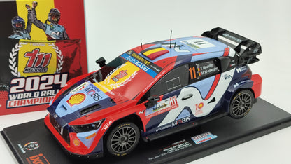 Ixo Hyundai i20 Rally1 2024 Rally Japan T.Neuville/M.Wydaeghe 1/18 18RMC288.22