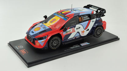 Ixo Hyundai i20 Rally1 2024 Rally Japan T.Neuville/M.Wydaeghe 1/18 18RMC288.22